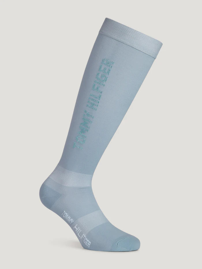 Podkolanówki Tommy Hilfiger Fontana Rhinestone Sweet Blue